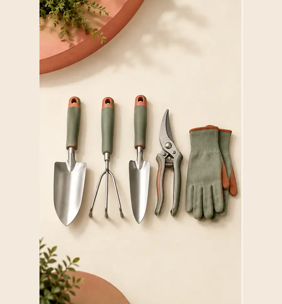 GreenGrip 5-piece Garden Tool Set