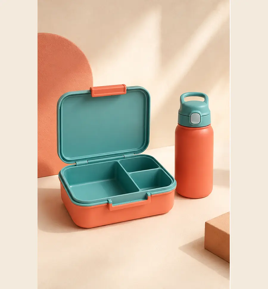 LearnBright School Lunch Box Set